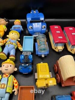 VTG Bob the Builder Diecast Toy Car Vehicles Lot 78 Vehicles + Trailers & More