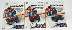 VTG Zee RENEGADES Monster Vehicles Lot of 10 Different Trucks Cars All Sealed