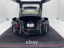 VW 1/18 Volkswagen Beetle RWB Black Mini Car Vehicle Collection Used Japan