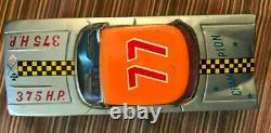 Very Rare 1958-62 Ichiko Friction Chevrolet Stock Car #77 Orange Roof Japan