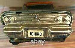 Very Rare 1958-62 Ichiko Friction Chevrolet Stock Car #77 Orange Roof Japan