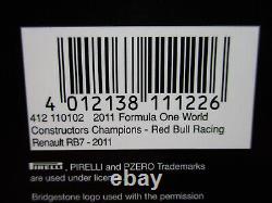 Vettel/Webber 2011 Champions 2 Pack Set Renault Red Bull F1 Ltd Ed 1224 pcs 1/43