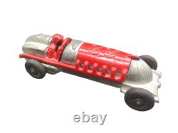 Vintage 1930's 40's Hubley Open Cockpit Racer #22 Toy Race Car Vehicle