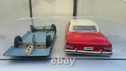 Vintage 1959 Plymouth Belvedere 4 Door Hard Top Tin Toy Car Foreign Lemez Hungar