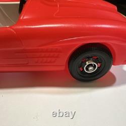 Vintage 1960's Irwin Plastic Mercedes 190SL 300SL Rare Red Color
