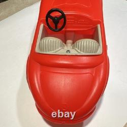 Vintage 1960's Irwin Plastic Mercedes 190SL 300SL Rare Red Color