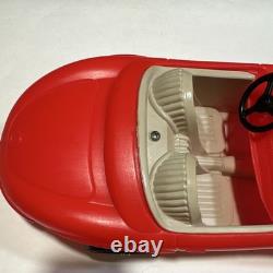 Vintage 1960's Irwin Plastic Mercedes 190SL 300SL Rare Red Color