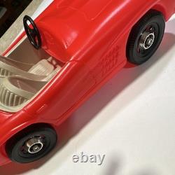 Vintage 1960's Irwin Plastic Mercedes 190SL 300SL Rare Red Color