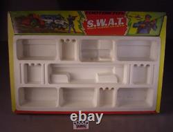 Vintage 1976 Tootsietoy SWAT diecast Vehicles Metal Tootsie Toys in original box