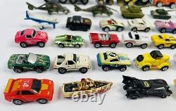 Vintage 1980's Micro Machines Lot Of Vehicles & Figures (49 Pieces)