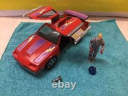 Vintage 1980s Kenner M. A. S. K Thunderhawk Car & MASK Figure Matt Toy Vehicle