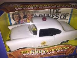 Vintage 1981 Mego The Dukes of Hazzard Police Chase Car With Rosco Coltrane RARE