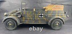 Vintage 21st Century Toys WWII German Kubelwagen 16 Missing Headlight READ