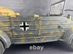 Vintage 21st Century Toys WWII German Kubelwagen 16 Missing Headlight READ