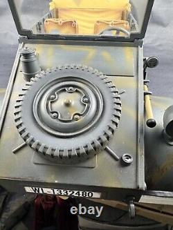 Vintage 21st Century Toys WWII German Kubelwagen 16 Missing Headlight READ