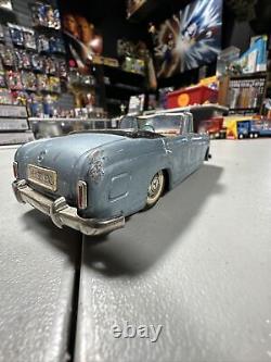 Vintage BANDAI Tin Friction Car Toy MERCEDES-BENZ Convertible FREE SHIPPING