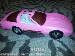 Vintage CHEVROLET CORVETTE Large Hot Pink BARBIE DREAM CAR Fashion Doll GAY TOYS