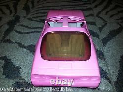 Vintage CHEVROLET CORVETTE Large Hot Pink BARBIE DREAM CAR Fashion Doll GAY TOYS