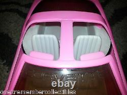 Vintage CHEVROLET CORVETTE Large Hot Pink BARBIE DREAM CAR Fashion Doll GAY TOYS