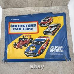 Vintage Diecast Car Lot (40+) with Case Hot Wheels, Matchbox, Redline 1970-1980