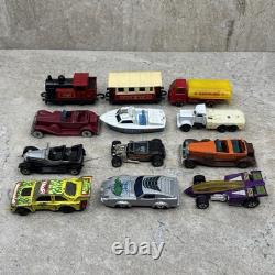Vintage Diecast Car Lot (40+) with Case Hot Wheels, Matchbox, Redline 1970-1980