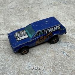 Vintage Diecast Car Lot (40+) with Case Hot Wheels, Matchbox, Redline 1970-1980