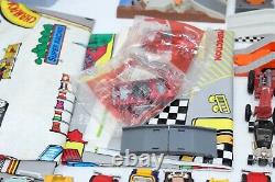 Vintage Diecast Vehicle Lot 60+ Pcs Matchbox Hot Wheels Cars Truck Play Sets