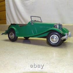 Vintage Doepke Model Toys MG Car, Diecast Vehicle, Restore/Repaint, Nice