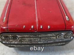 Vintage Ford Friction Car Toy TN Japan 22E56