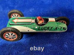 Vintage Friction Flip Over Racing Car By Masudaya