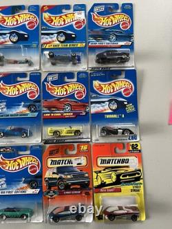 Vintage Hot Wheels 35 Car Lot Random Unopened 2 Matchbox vehicles bulk