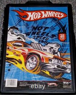 Vintage Hot Wheels (×45) Die-Cast Toy Car 1/64 Scale With Vintage Collector's Case