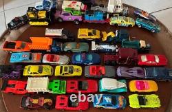 Vintage Hot Wheels Lot 28 Hot Wheels+Mix 11 Matchbox/Tonka Vehicles / Sold As Is