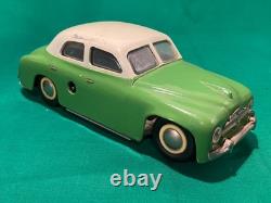 Vintage ITES CSSR Plastic and Tin Windup Skoda Sedan Toy Car