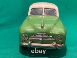 Vintage ITES CSSR Plastic and Tin Windup Skoda Sedan Toy Car