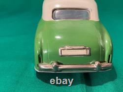 Vintage ITES CSSR Plastic and Tin Windup Skoda Sedan Toy Car
