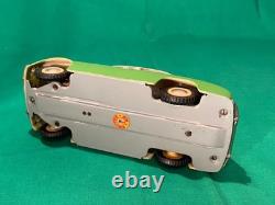 Vintage ITES CSSR Plastic and Tin Windup Skoda Sedan Toy Car