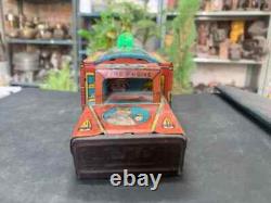 Vintage Indian Old Fire Engine Car Vehicle Tin Metal Made Kids Playing Toy Car