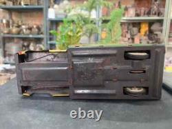 Vintage Indian Old Fire Engine Car Vehicle Tin Metal Made Kids Playing Toy Car
