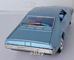 Vintage Japan Tin Battery Operated Oldsmobile Toronado Toy Car Works withBox Taiyo Vintage Japan Tin Battery Operated Oldsmobile Toronado Toy Car Works withBox Taiyo