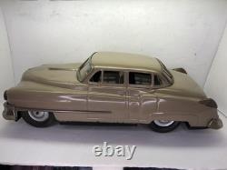 Vintage Japan Tin Cadillac Toy Car Friction 13 Tan Car