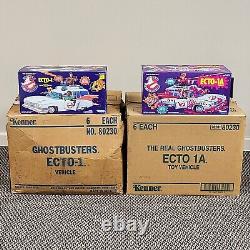 Vintage Kenner REAL Ghostbusters 1986 Ecto-1A Toy Vehicle Shipping Box Only RARE