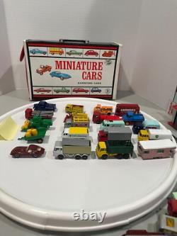 Vintage Matchbox vehicles with carrying case (40)-Lot 27- Series 1-75 -Restored