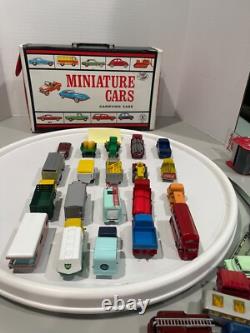 Vintage Matchbox vehicles with carrying case (40)-Lot 27- Series 1-75 -Restored