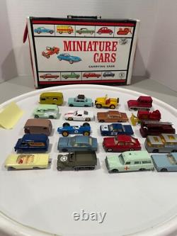 Vintage Matchbox vehicles with carrying case (40)-Lot 27- Series 1-75 -Restored