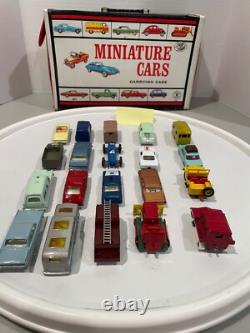 Vintage Matchbox vehicles with carrying case (40)-Lot 27- Series 1-75 -Restored