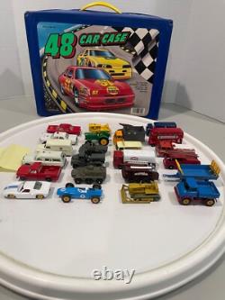 Vintage Matchbox vehicles with carrying case (48)-Lot 39- Series 1-75 -Restored