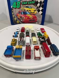 Vintage Matchbox vehicles with carrying case (48)-Lot 39- Series 1-75 -Restored