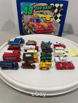 Vintage Matchbox vehicles with carrying case (48)-Lot 39- Series 1-75 -Restored