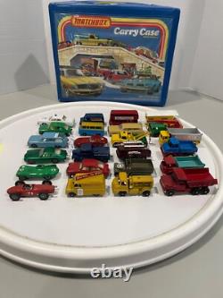 Vintage Matchbox vehicles with carrying case (48)-Lot 41- Series 1-75 -Restored